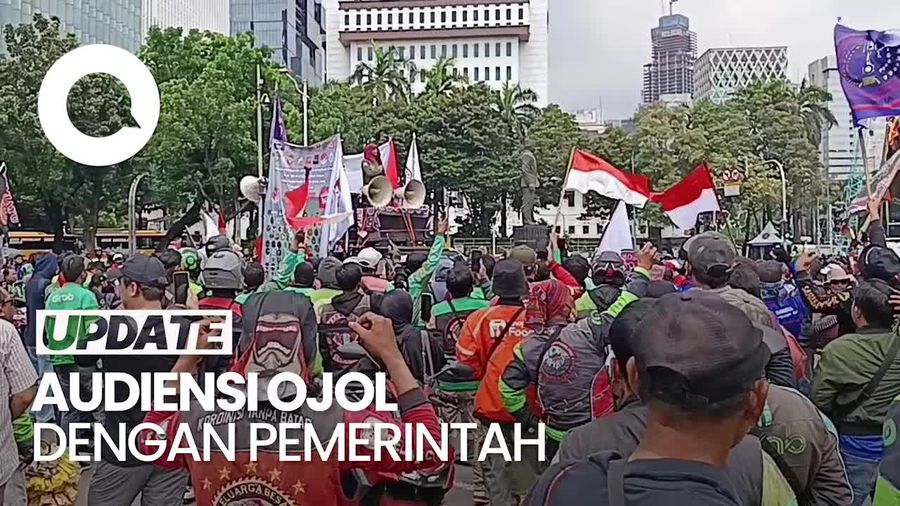Video: 25 Perwakilan Ojol Audiensi di Kemenko Polkam, Ini Hasilnya