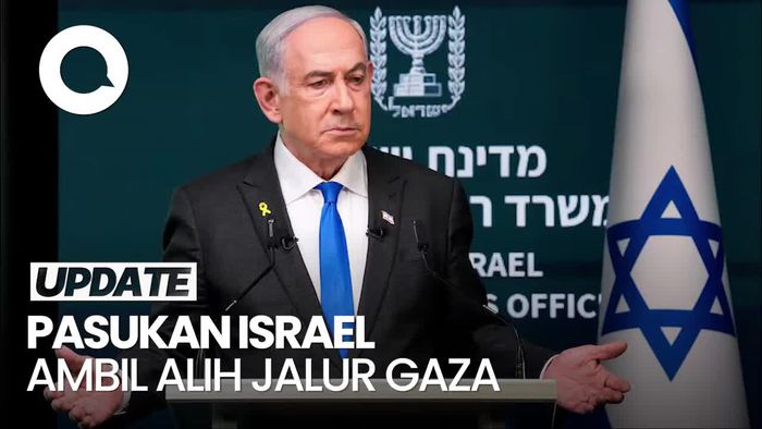 Video Netanyahu: Israel Bakal Ambil Alih Seluruh Jalur Gaza
