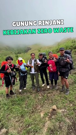 Video: Gunung Rinjani Jadi Contoh Taman Nasional Zero Waste di Indonesia