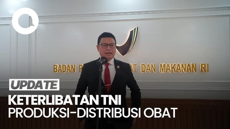 Video Soal TNI Produksi-Distribusi Obat, BPOM: Kemhan Ingin Berkontribusi