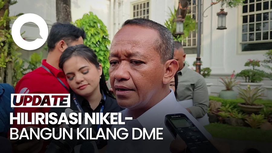 Video Bahlil Menghadap Prabowo, Bahas Hilirisasi Nikel-Bangun Kilang DME