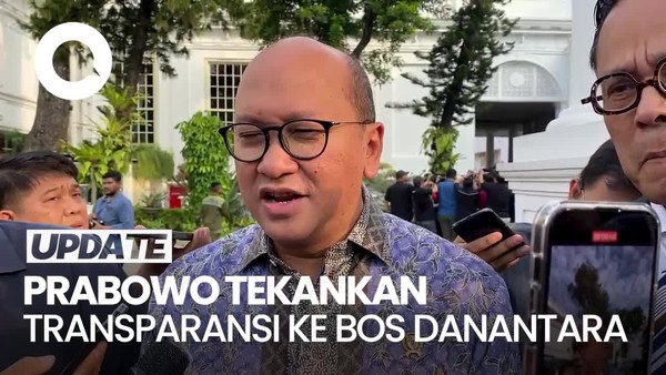 Video Prabowo Panggil Bos Danantara, Tekankan Transparansi-Akuntabilitas