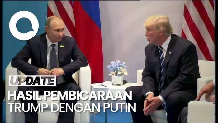Video Trump Usai Telepon Putin: Rusia-Ukraina Akan Segera Akhiri Perang