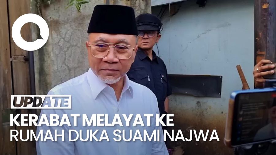 Video: Zulhas hingga Ahok Melayat ke Rumah Duka Suami Najwa Shihab