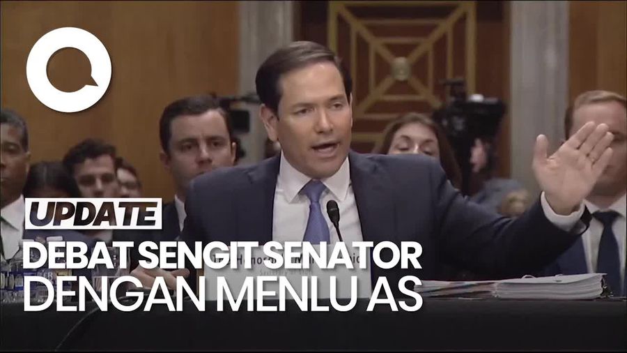 Video Senator Debat dengan Menlu AS soal Gaza: Saya Menyesal Pilih Anda!
