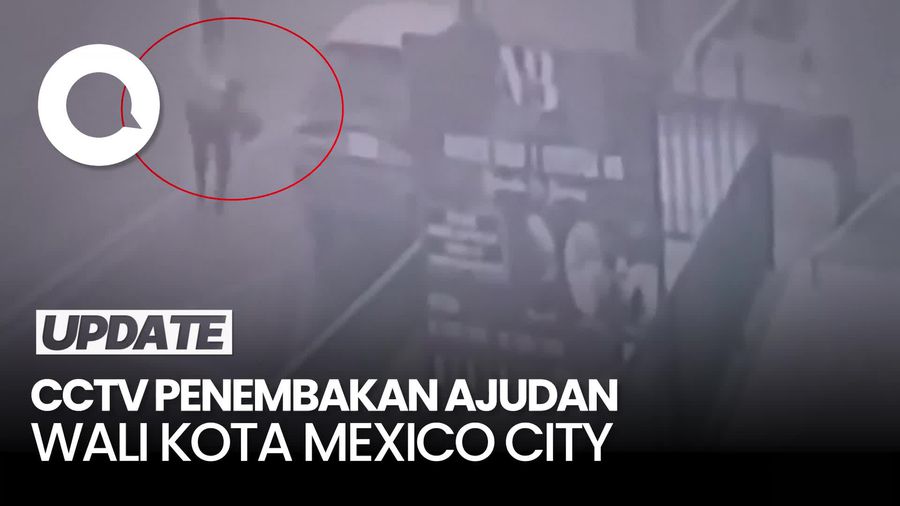 Video: Detik-detik Penembakan Dua Ajudan Wali Kota Mexico City