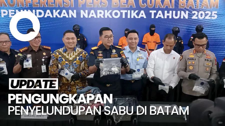 Video: Bea Cukai Gagalkan Penyelundupan 1,94 Kg Sabu di Bandara Hang Nadim Batam