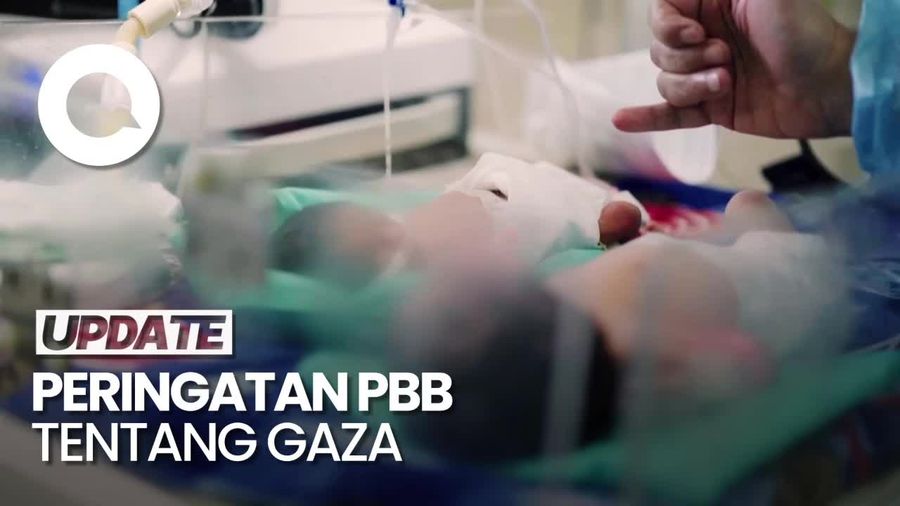 Video 14 Ribu Bayi Gaza Terancam Tewas dalam 2 Hari Jika Tak Ada Bantuan