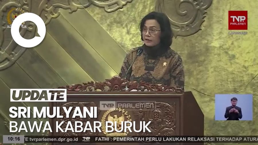 Video Kabar Buruk dari Sri Mulyani Tentang Ekonomi Global