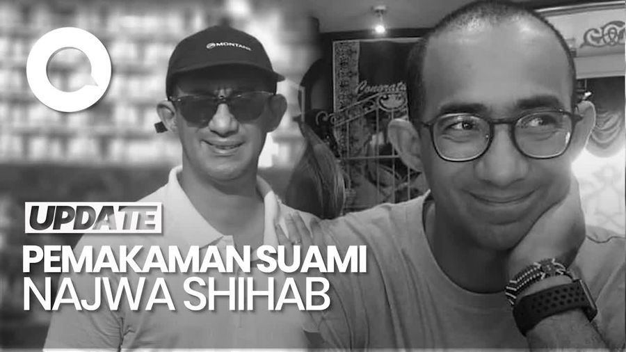 Video: Suasana Pemakaman Suami Najwa Shihab di TPU Jeruk Purut