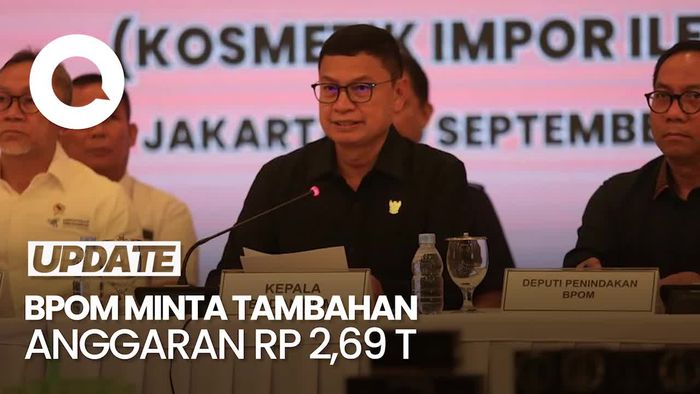 Video: BPOM Minta Tambahan Anggaran Rp 2,69 T Untuk Kawal Makan Gratis