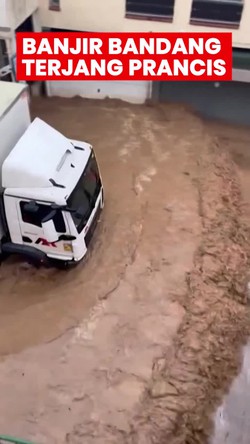 Video: Banjir Bandang Terjang Prancis, Rumah Rusak-Mobil Hanyut