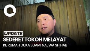 Video: Erick Thohir Hingga Sandiaga Uno Melayat ke Rumah Duka Suami Najwa Shihab