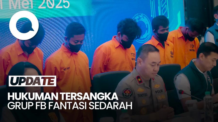Video: Tersangka Kasus Grup Fantasi Sedarah dan Suka Duka Terancam 15 Tahun Penjara