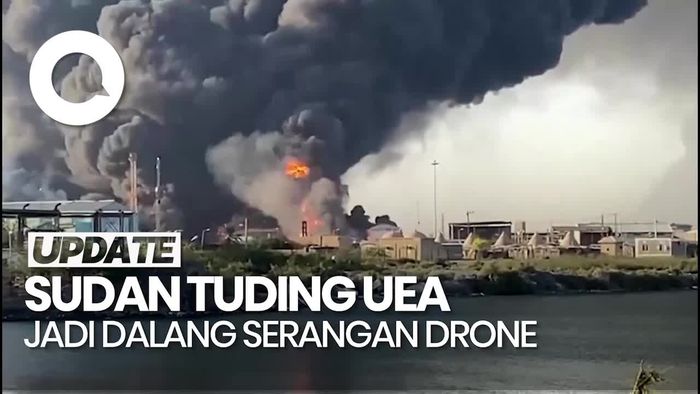 Video: UEA Dituding Menjadi Dalang Serangan Drone di Port Sudan