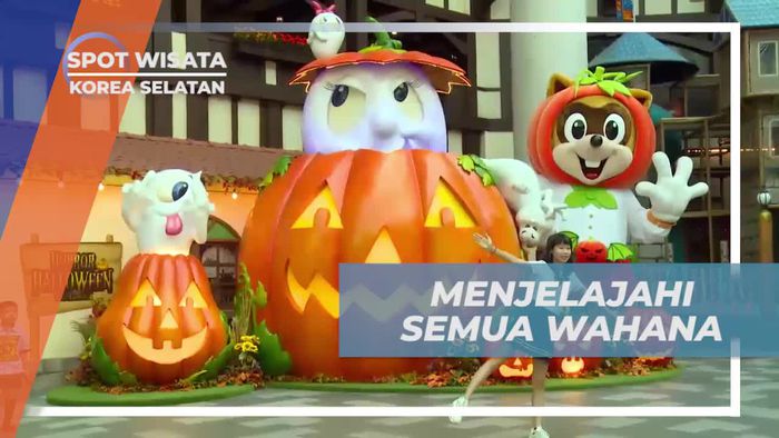Menjelajahi Semua Wahana di Lotte World, Korea Selatan