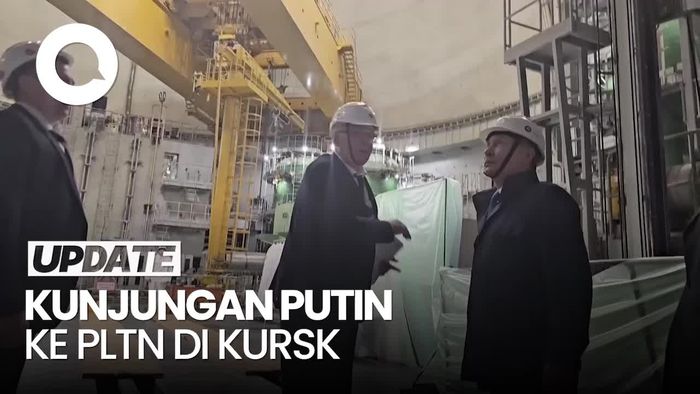 Video: Putin Kunjungi PLTN di Kursk setelah Rusia Pukul Balik Militer Ukraina