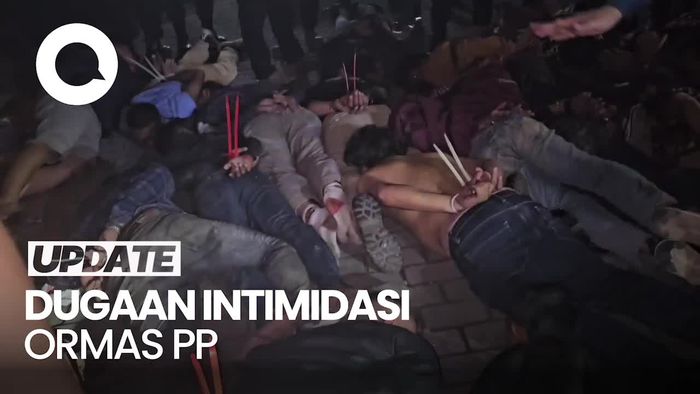 Video Puluhan Anggota Ormas Pemuda Pancasila Diringkus Jatanras Polda Metro!