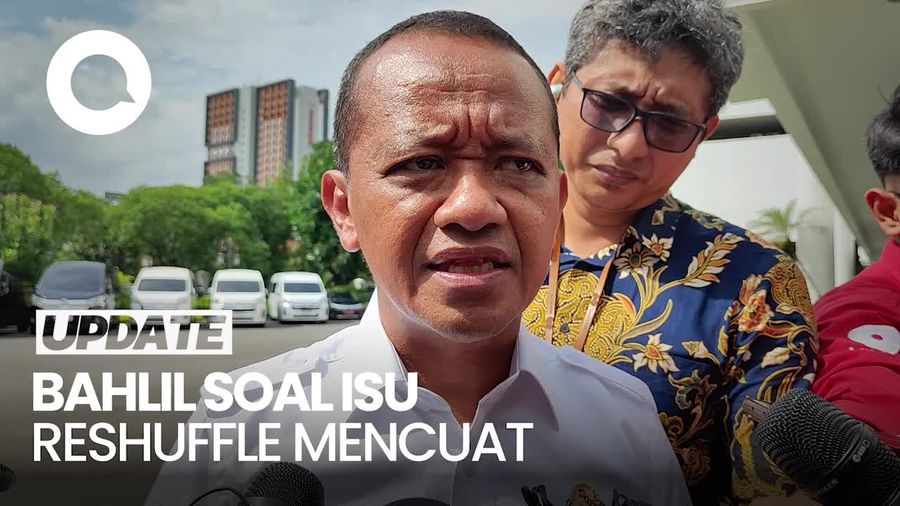 Video Isu Reshuffle Mencuat, Bahlil: Kewenangan Presiden