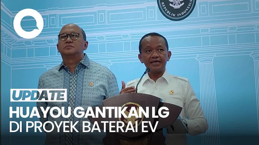Video: Direstui Prabowo, Huayou Gantikan LG di Proyek Baterai EV RI