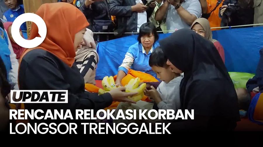 Video: Pemprov Jatim Siap Bangun Hunian Relokasi Korban Longsor Trenggalek