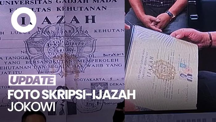 Video: Bareskrim Tampilkan Foto Ijazah hingga Skripsi Jokowi