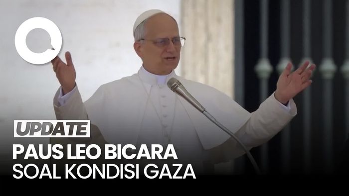 Video: Paus Leo Minta Israel Izinkan Bantuan Kemanusiaan Masuk ke Gaza