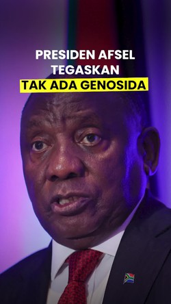 Video: Penegasan Presiden Afsel Tak Ada Genosida Usai Debat dengan Trump