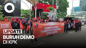 Video Buruh Demo di KPK, Tuntut Bongkar Korupsi di Kemnaker-Sritex