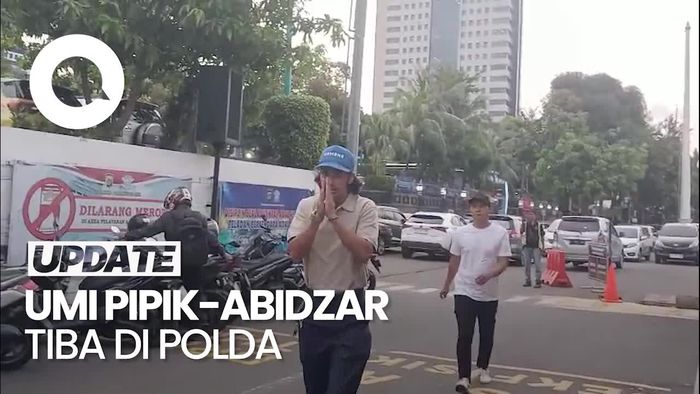 Video: Umi Pipik dan Abidzar Datangi Polda Metro Jaya untuk Bikin Laporan