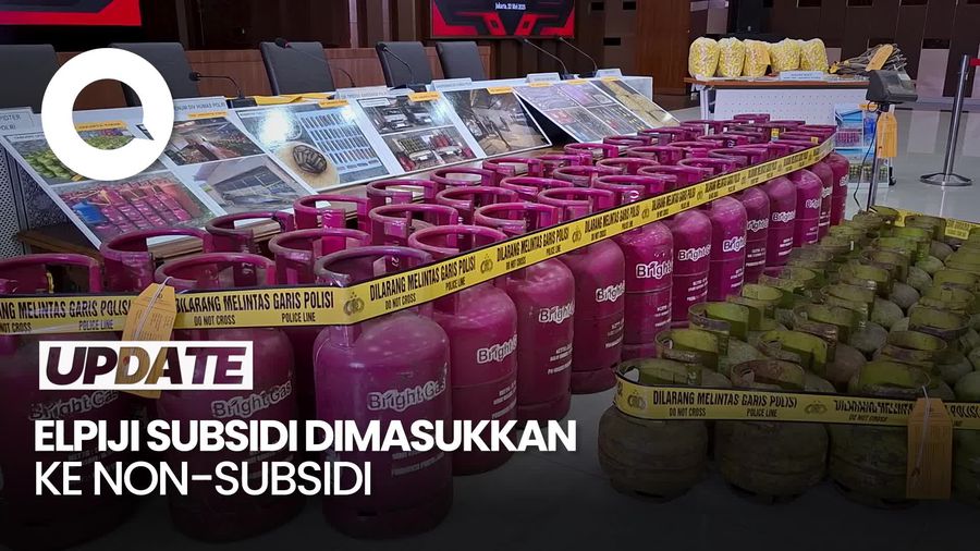Video Polisi Bongkar Sindikat Oplos Elpiji 3 Kg Disuntikkan ke Tabung 12 Kg