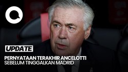 Video: Carlo Ancelotti Pergi dari Real Madrid dengan Bahagia