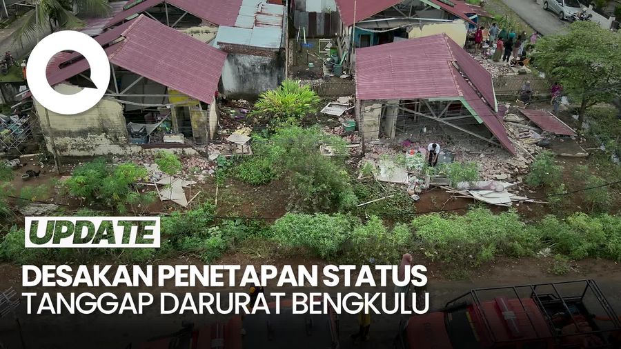 Video: BNPB Desak Pemprov Bengkulu Tetapkan Status Tanggap Darurat