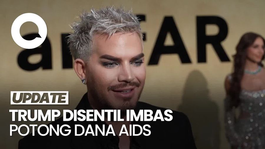Video Kala Selebritas di Cannes Berdonasi Setelah Dana AIDS Dipotong Trump