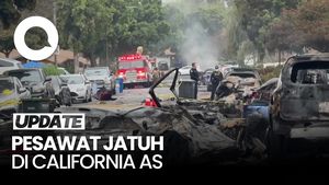 Video: Pesawat Jatuh di Permukiman Warga California AS, Ada Korban Tewas