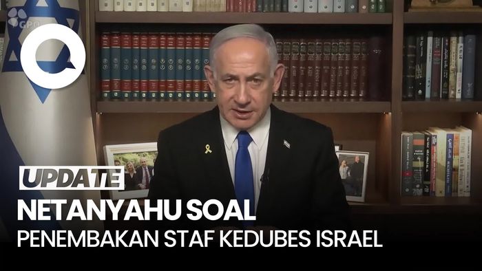 Video: Netanyahu Kutuk Insiden Penembakan 2 Staf Kedubes Israel di AS
