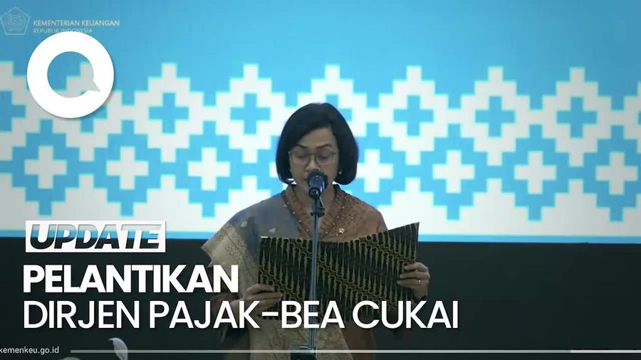 Video: Sri Mulyani Resmi Lantik Dirjen Pajak dan Bea Cukai yang Baru