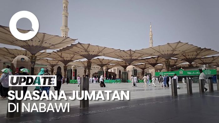 Video: Jumat di Masjid Nabawi Jelang Puncak Haji