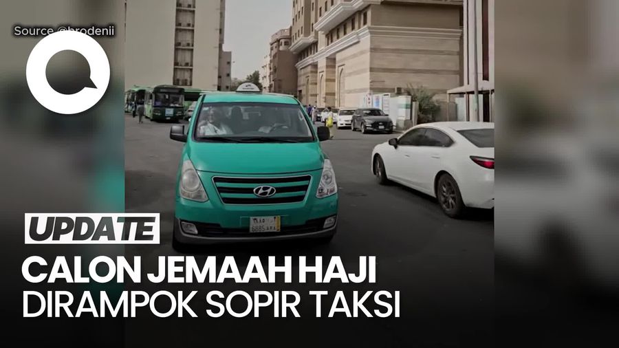 Video: Viral Calon Jemaah Haji Indonesia Dirampok Sopir Taksi di Makkah