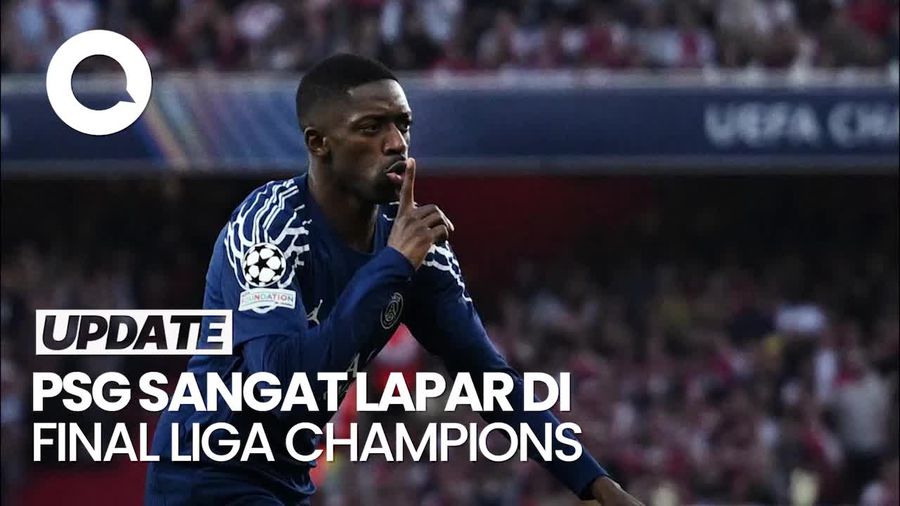 Video Dembele: PSG Akan Sangat Lapar di Final Lawan Inter