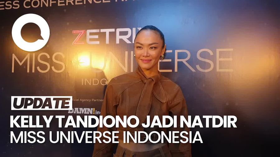 Video: Kelly Tandiono Jadi Direktur Nasional Miss Universe Indonesia 2025