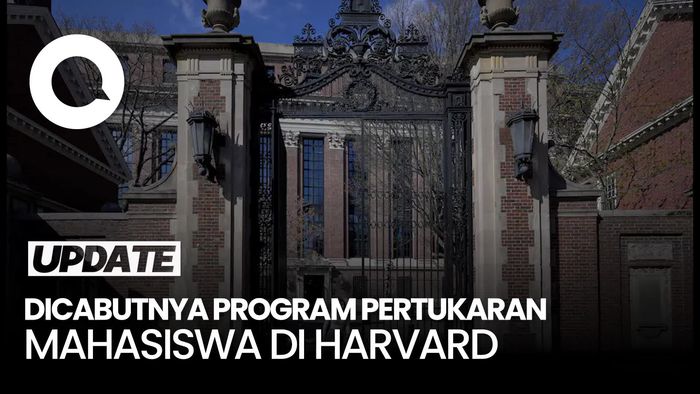 Video: Trump Cabut Izin Harvard untuk Punya Mahasiswa Internasional