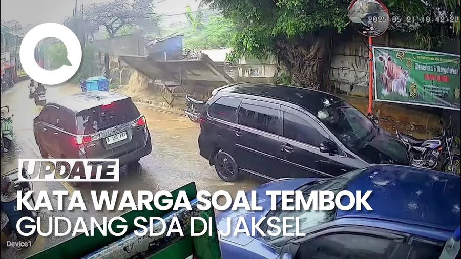 Video: Warga Sebut Tembok Gudang SDA Jakarta Sudah Pernah Jebol 