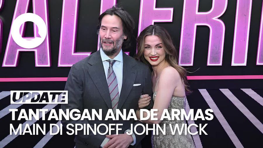 Video: Main di Spin-Off John Wick, Tangan Ana de Armas Sampai Melepuh