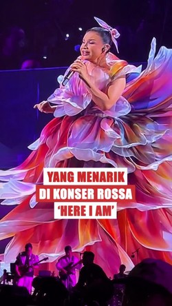 Video 4 Sorotan Menarik di Konser Tunggal Rossa Here I Am Jakarta