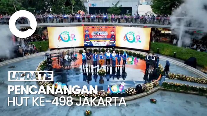 Video: Pramono Canangkan HUT ke-498 Jakarta & Revitalisasi Blok M Hub