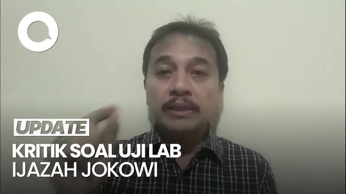 Video Roy Suryo Kritik Hasil Uji Lab Ijazah Jokowi: Abal-abal