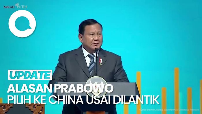 Video: Alasan Prabowo Pilih China Jadi Negara Pertama Dikunjungi Usai Dilantik