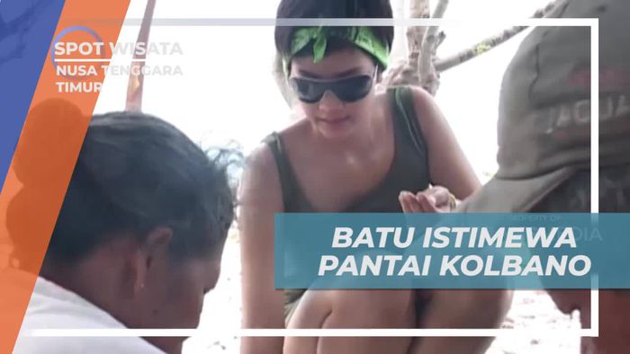 Menemukan Batu Istimewa di Pantai Kolbano, Nusa Tenggara Timur