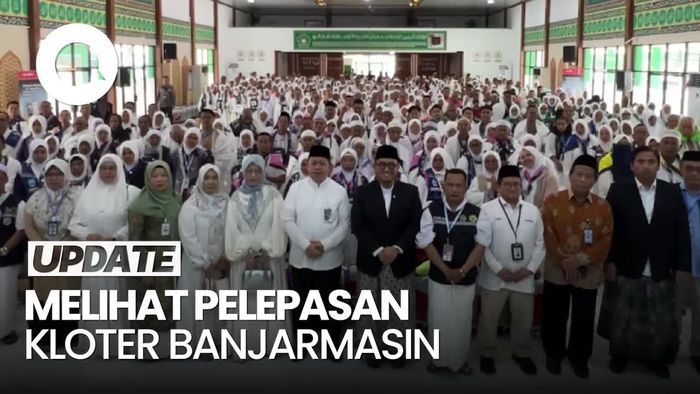 Video: Momen Pelepasan Jemaah Haji Embarkasi Banjarmasin